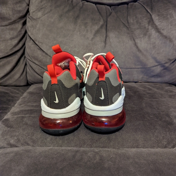 Nike airmax 270 react GS Iron grey University red - Picture 6 of 6